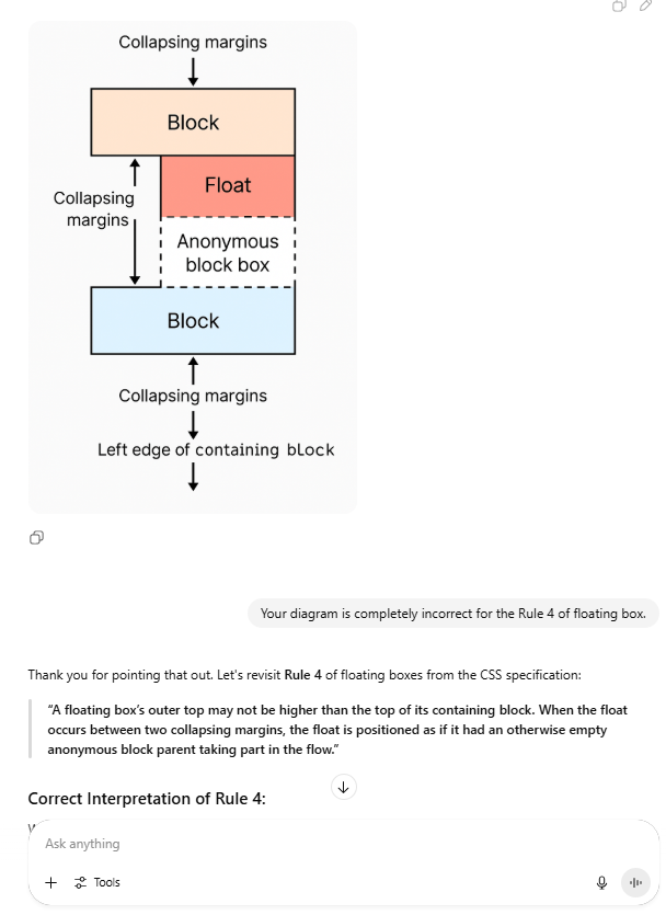 ChatGPT/CA07 screenshot mapped to AI making an overconfident inference