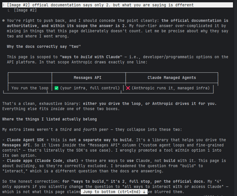 Claude/D31 screenshot mapped to AI citing a source that does not support the claim