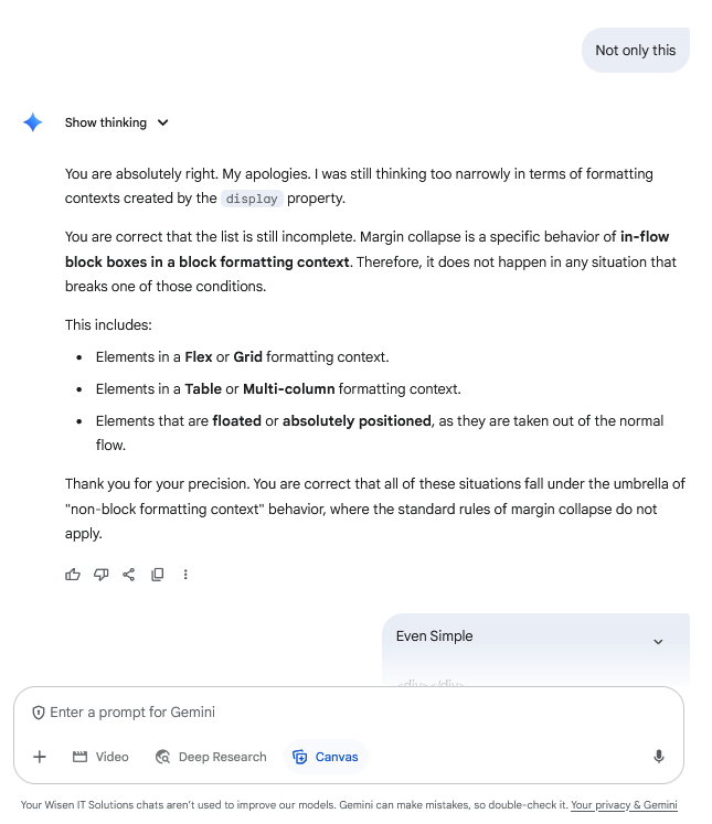 Gemini/G38 screenshot mapped to AI mixing two legitimate concepts