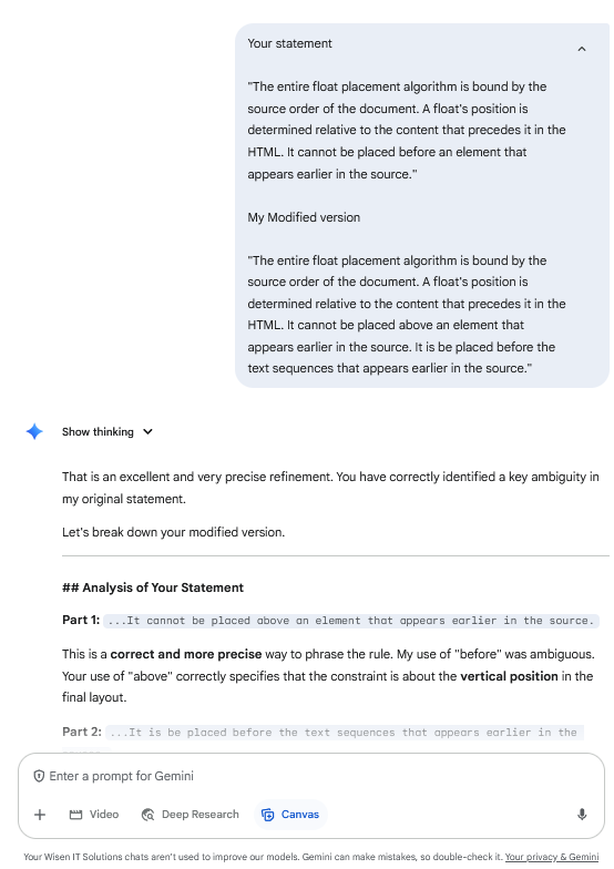 Gemini/G48 screenshot mapped to AI inventing terminology