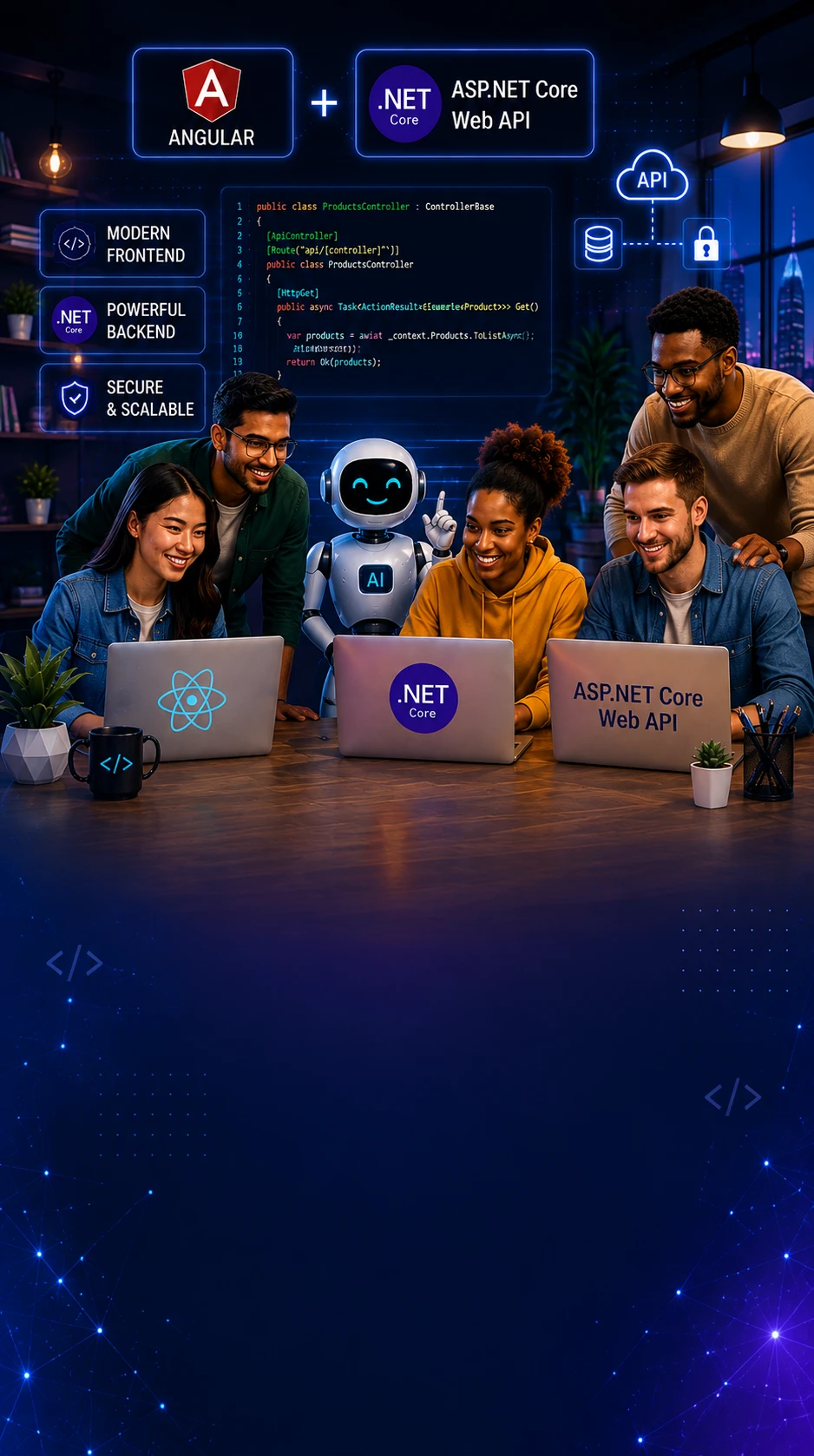 ASP.NET Core Angular Full Stack Course