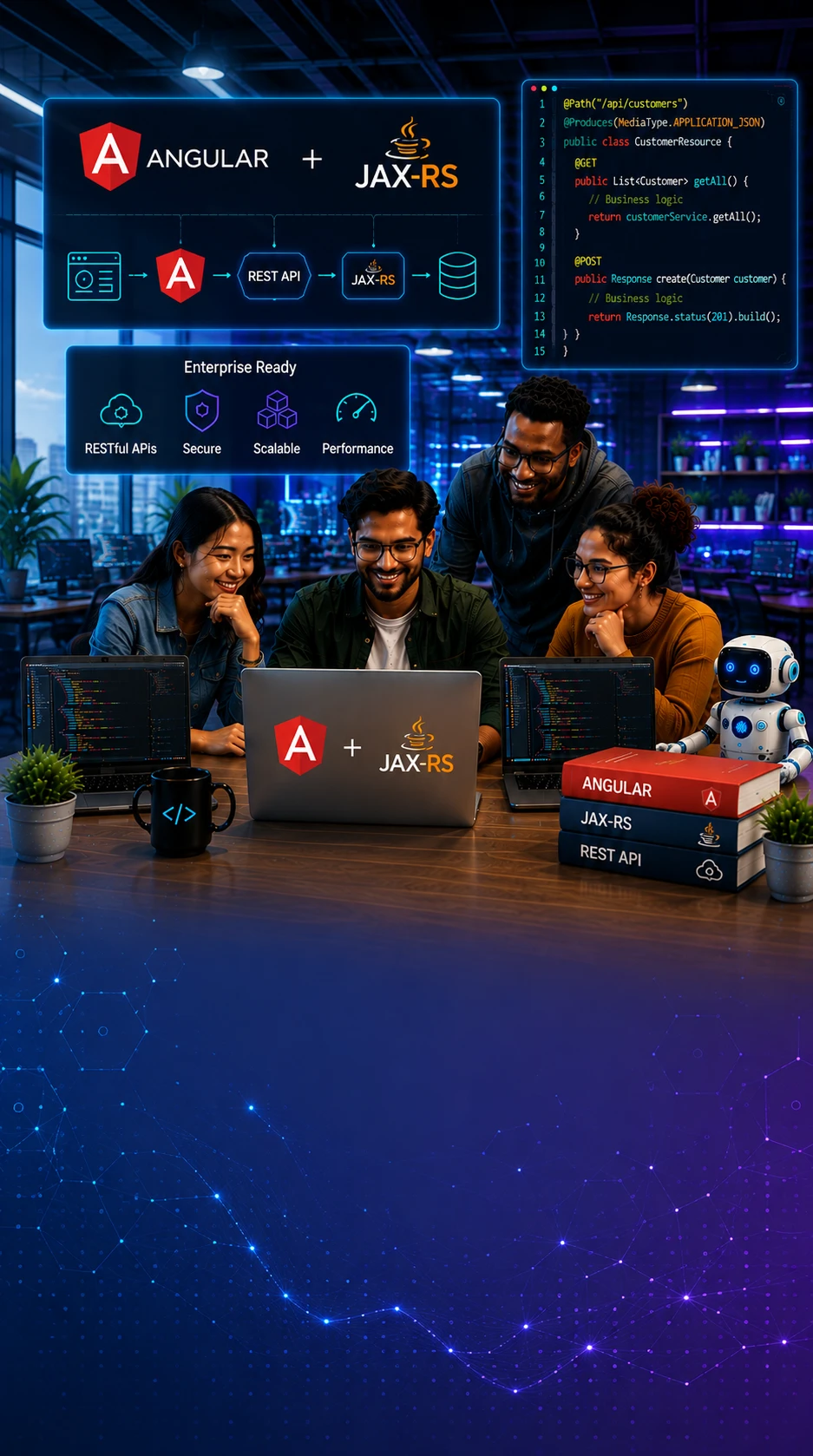 JAX RS Angular Full Stack Course