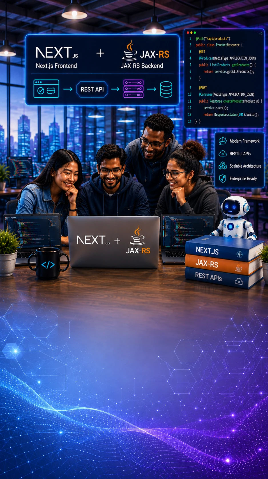 JAX RS NextJS Full Stack Course