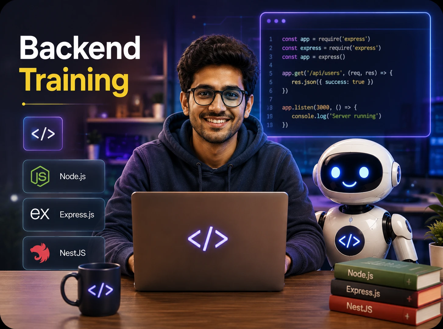 Backend Training at Wisen IT Solutions, Chennai, India