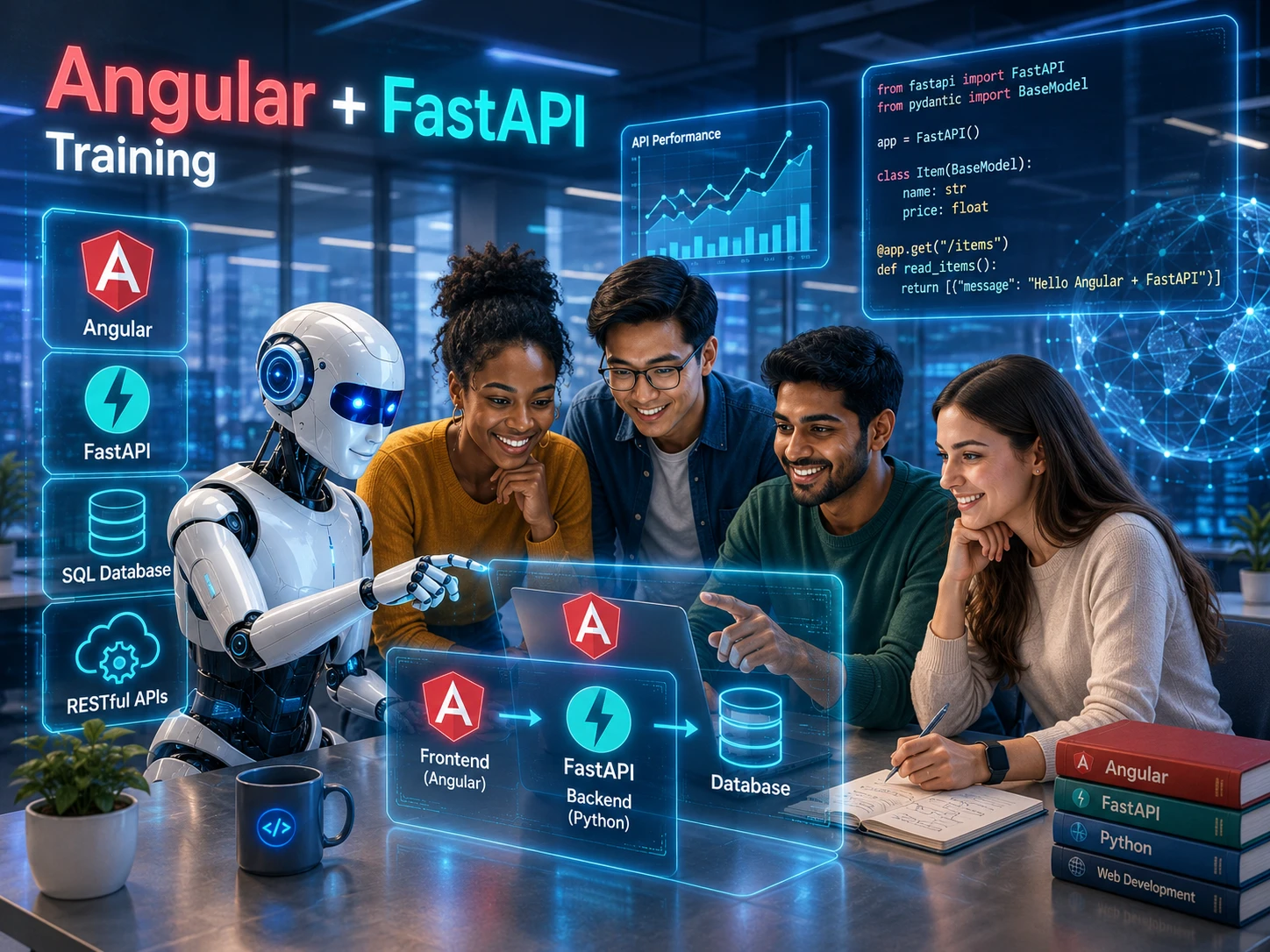 FastAPI Angular Full Stack Course at Wisen IT Solutions, Chennai
