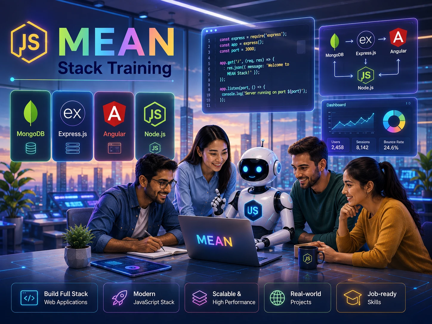 MEAN Stack Course at Wisen IT Solutions Chennai