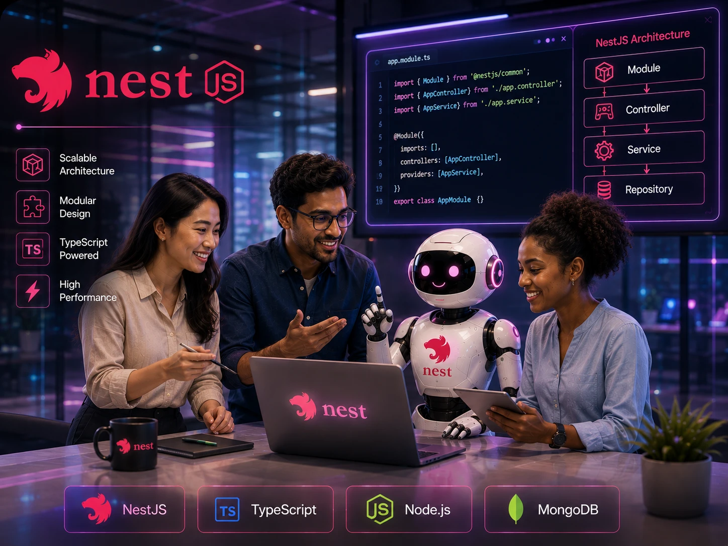 NestJS Course at Wisen IT Solutions Chennai