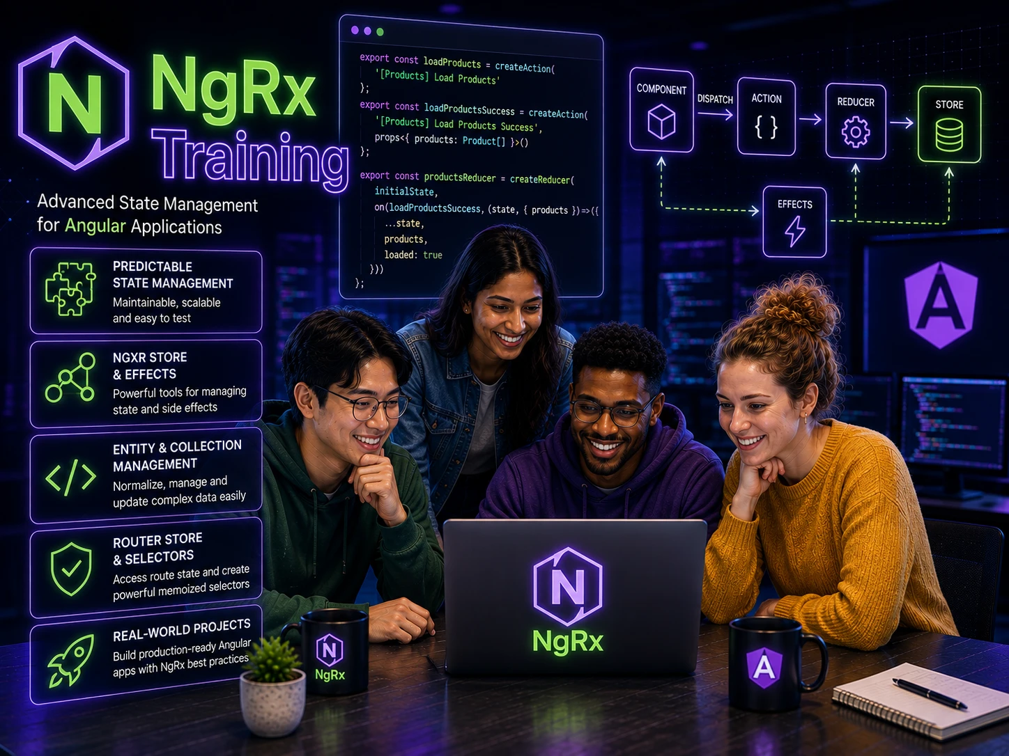 NgRx Course at Wisen IT Solutions Chennai
